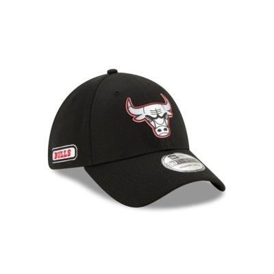 Sapca New Era Chicago Bulls NBA NBA Authentics Half Series 39THIRTY Stretch Fit - Negrii